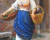 The Fruit Seller - 尤金·德·布拉斯